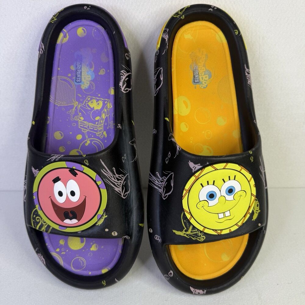 Nickelodeon SpongeBob SquarePant Men's Slides Size 12 EU 45.5